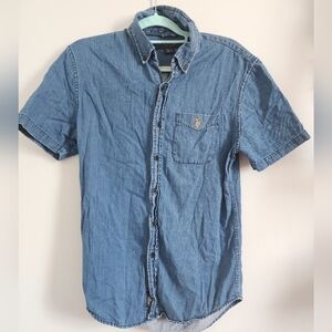 Men's Blue Denim Shirt